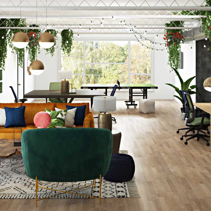 Modern, Glam Office Design by Havenly Interior Designer Sydney