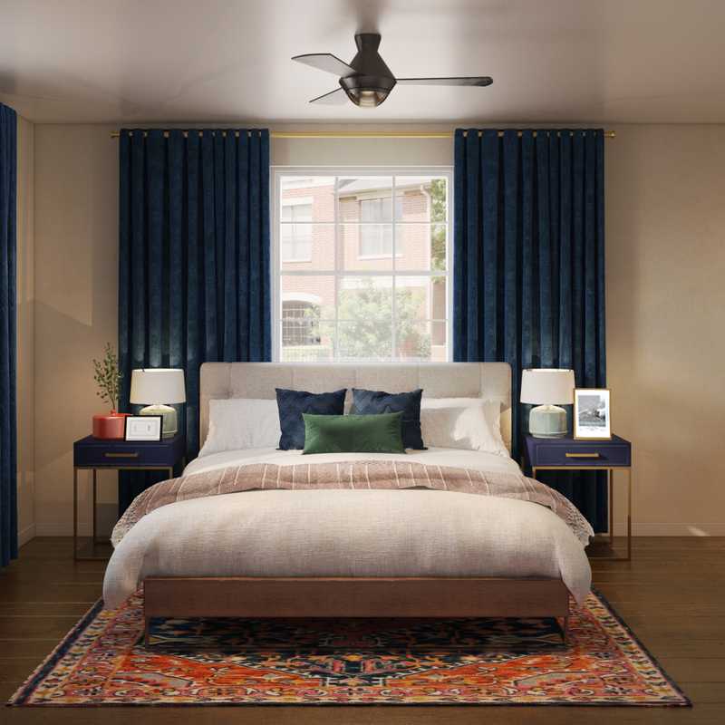 Eclectic Bedroom Design by Havenly Interior Designer Ashton