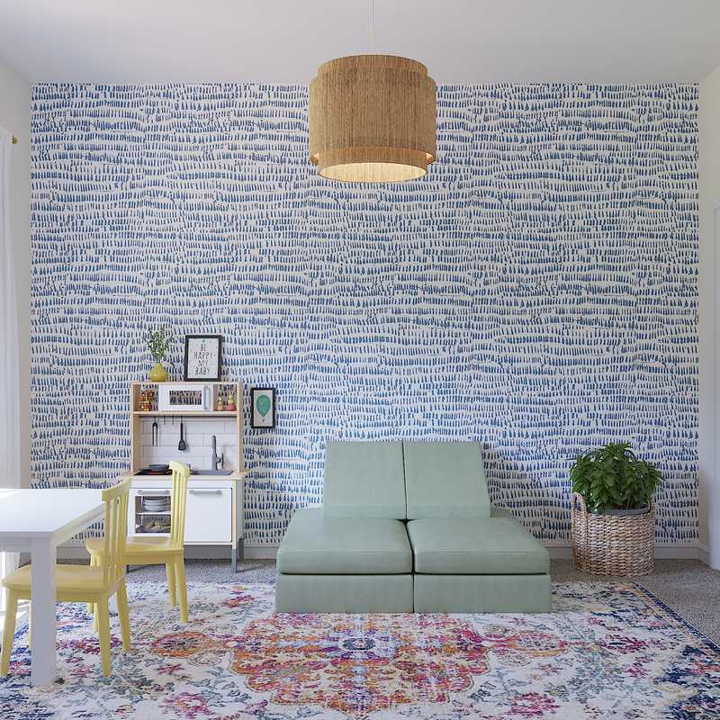 Bohemian, Midcentury Modern Other Design by Havenly Interior Designer Michelle