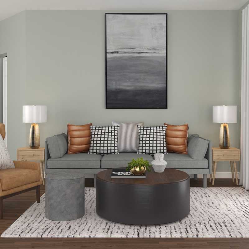 Modern, Minimal, Scandinavian Living Room Design by Havenly Interior Designer Amairani