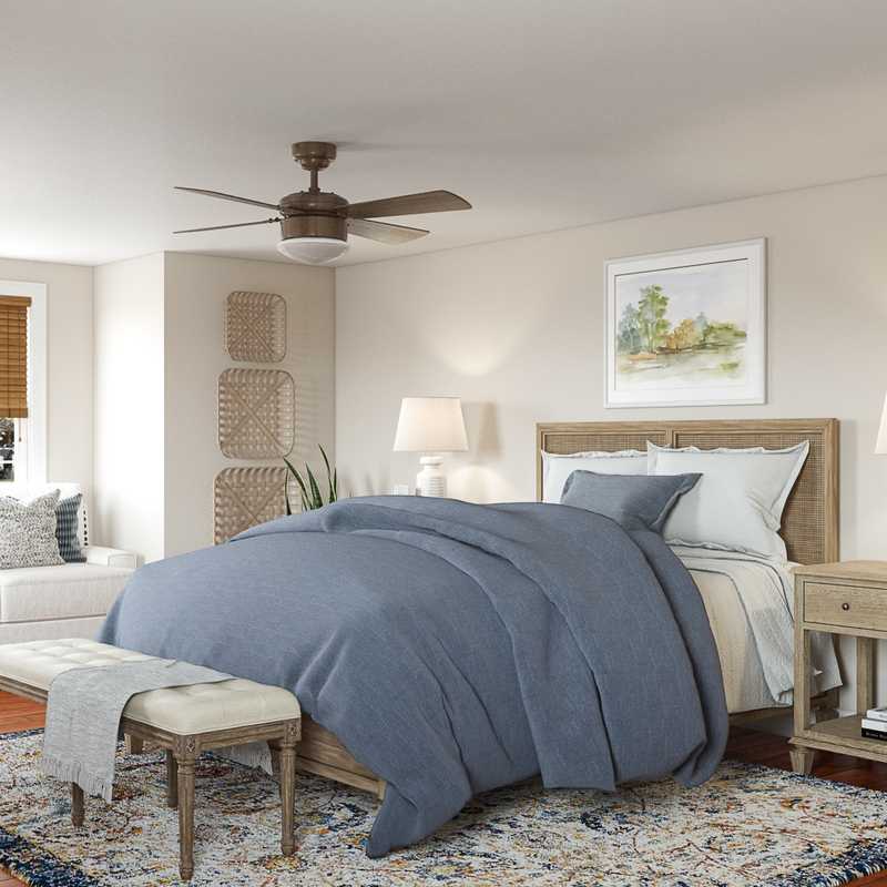 Classic, Midcentury Modern Bedroom Design by Havenly Interior Designer Marsha