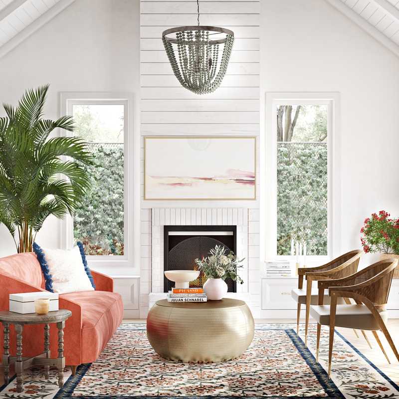 Eclectic, Bohemian, Glam Design by Havenly Interior Designer Heather