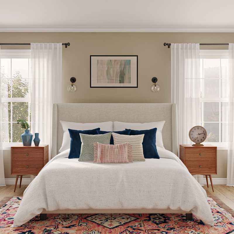 Modern, Minimal Bedroom Design by Havenly Interior Designer Rebecca