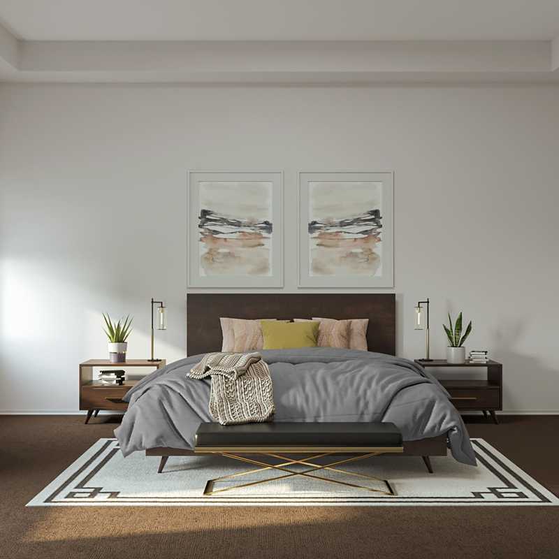 Contemporary, Modern Bedroom Design by Havenly Interior Designer Fiona