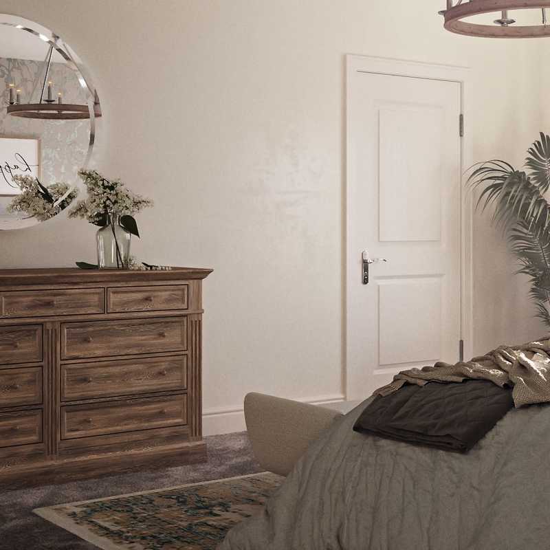 Coastal, Farmhouse Bedroom Design by Havenly Interior Designer Shelby