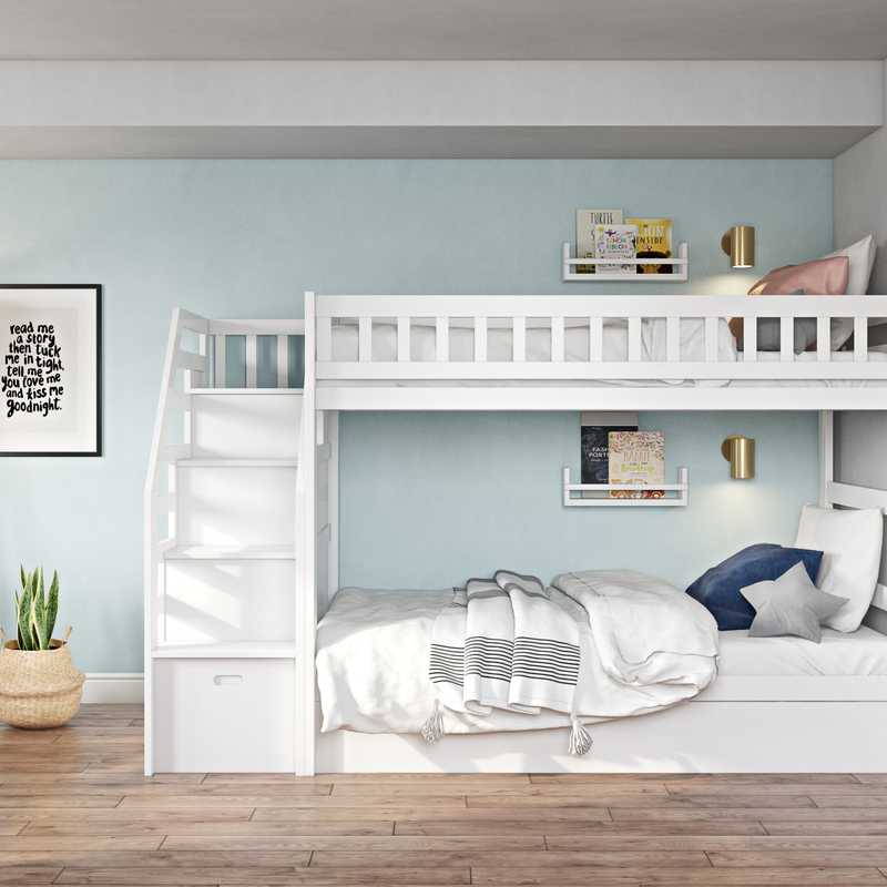Contemporary, Eclectic, Bohemian Bedroom Design by Havenly Interior Designer Julieta