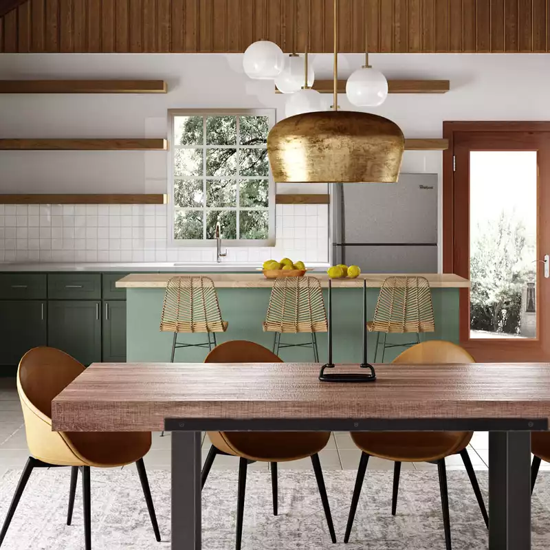 Modern, Bohemian, Farmhouse, Midcentury Modern Other Design by Havenly Interior Designer Arianna