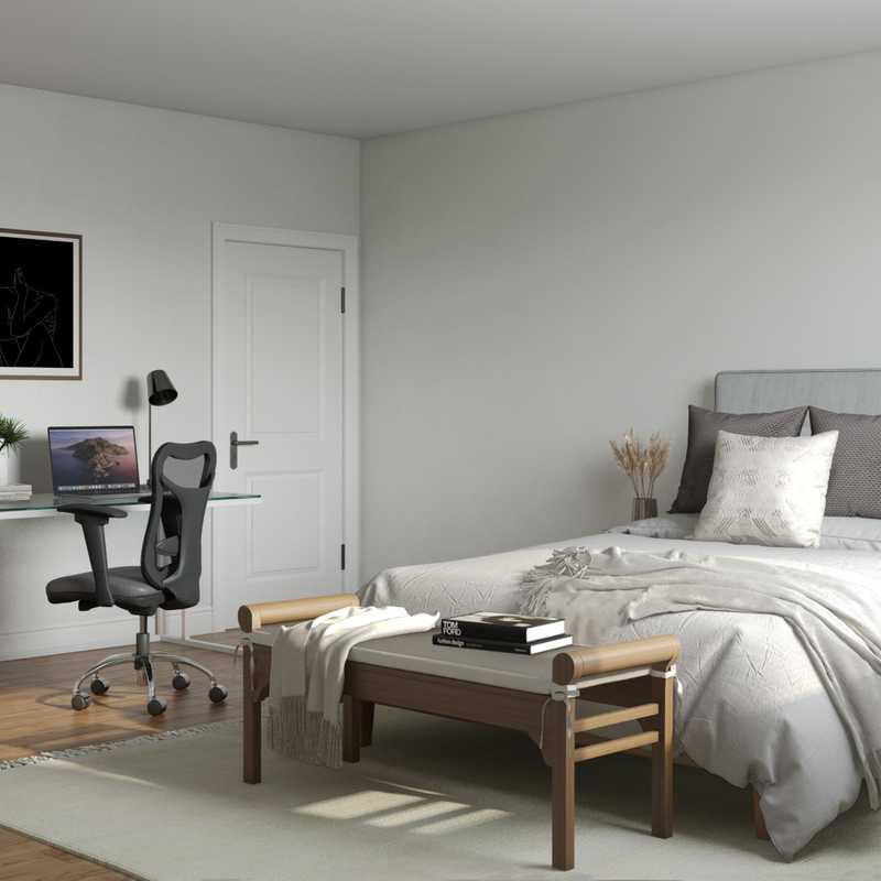 Contemporary, Modern Bedroom Design by Havenly Interior Designer Erin