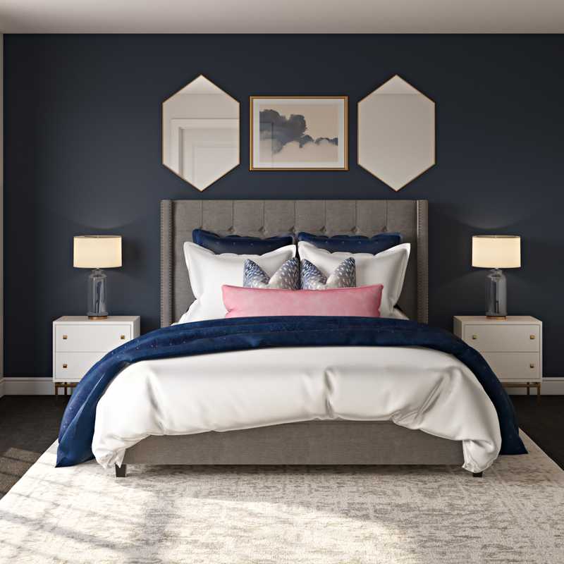 Glam Bedroom Design by Havenly Interior Designer Meredith
