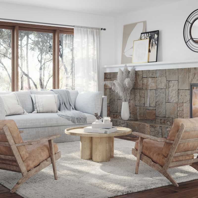 Modern, Classic Living Room Design by Havenly Interior Designer Shauna