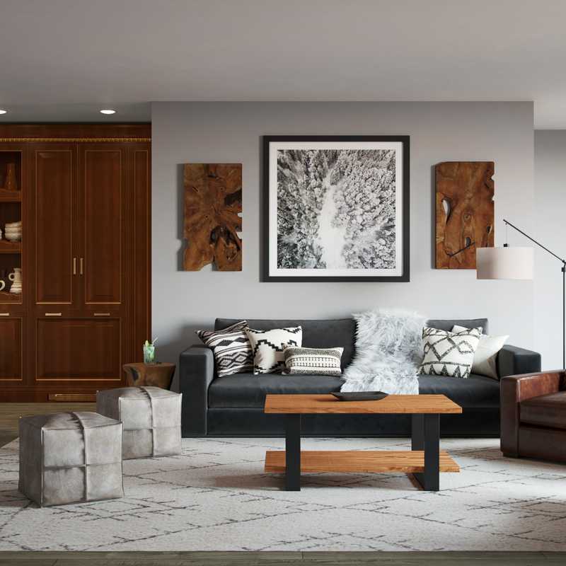 Bohemian, Industrial, Farmhouse, Rustic Other Design by Havenly Interior Designer Amber