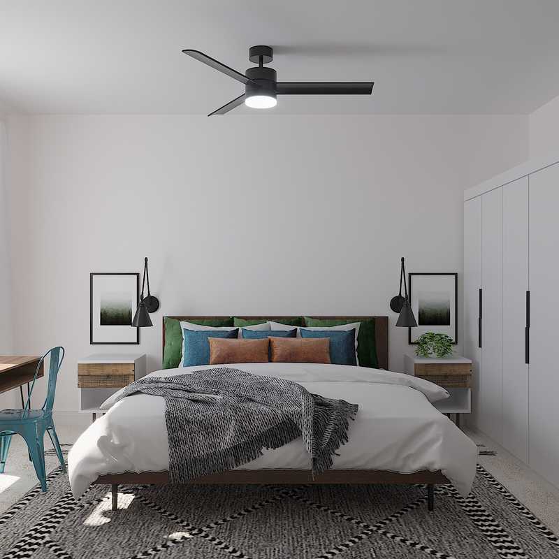 Minimal, Scandinavian Bedroom Design by Havenly Interior Designer Savannah