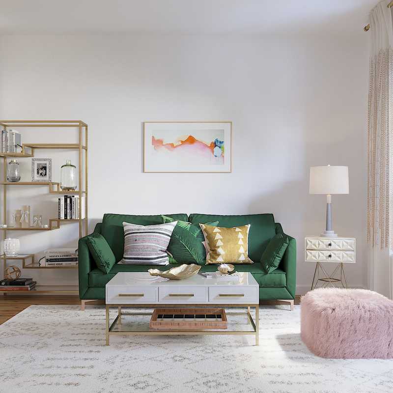 Eclectic, Glam New Design by Havenly Interior Designer Robyn