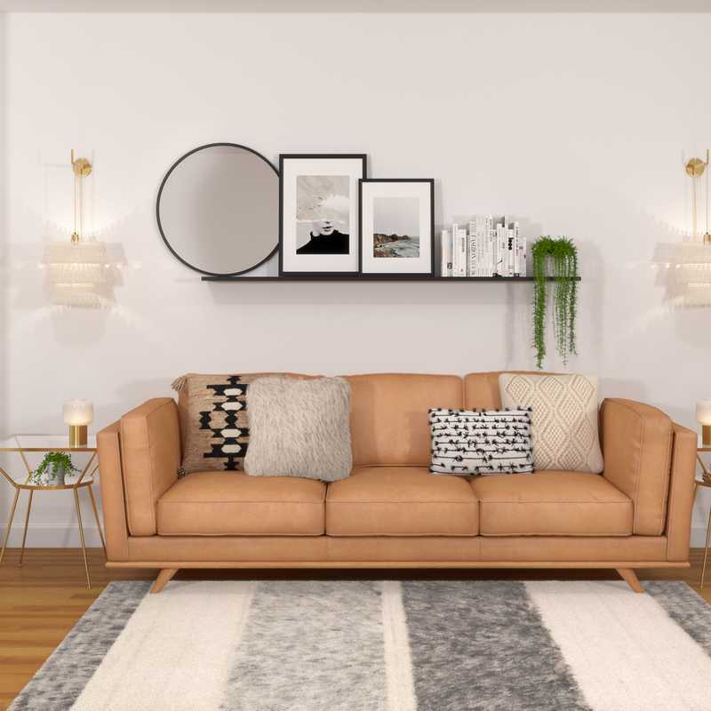 Eclectic, Bohemian Living Room Design by Havenly Interior Designer Daniela