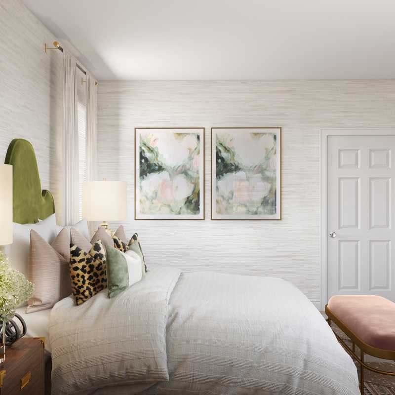 Bohemian, Global Bedroom Design by Havenly Interior Designer Levi