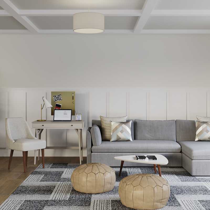 Bohemian, Midcentury Modern, Minimal, Scandinavian Other Design by Havenly Interior Designer Megan