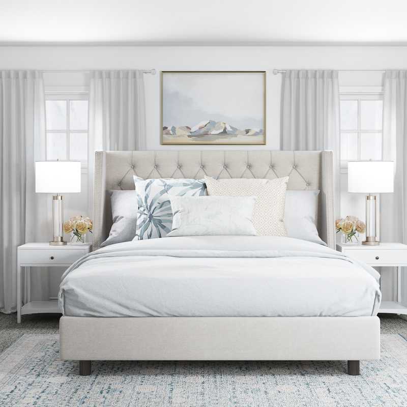 Glam, Traditional Bedroom Design by Havenly Interior Designer Nicole