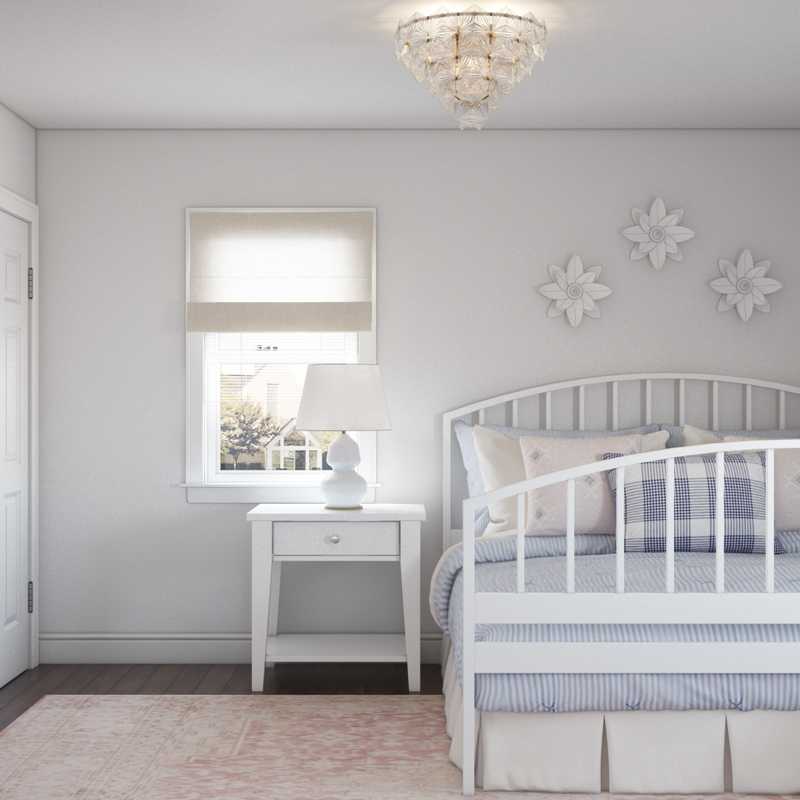 Glam, Preppy Nursery Design by Havenly Interior Designer Sara