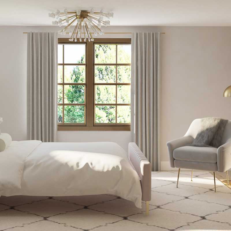 Modern, Glam Bedroom Design by Havenly Interior Designer Emily