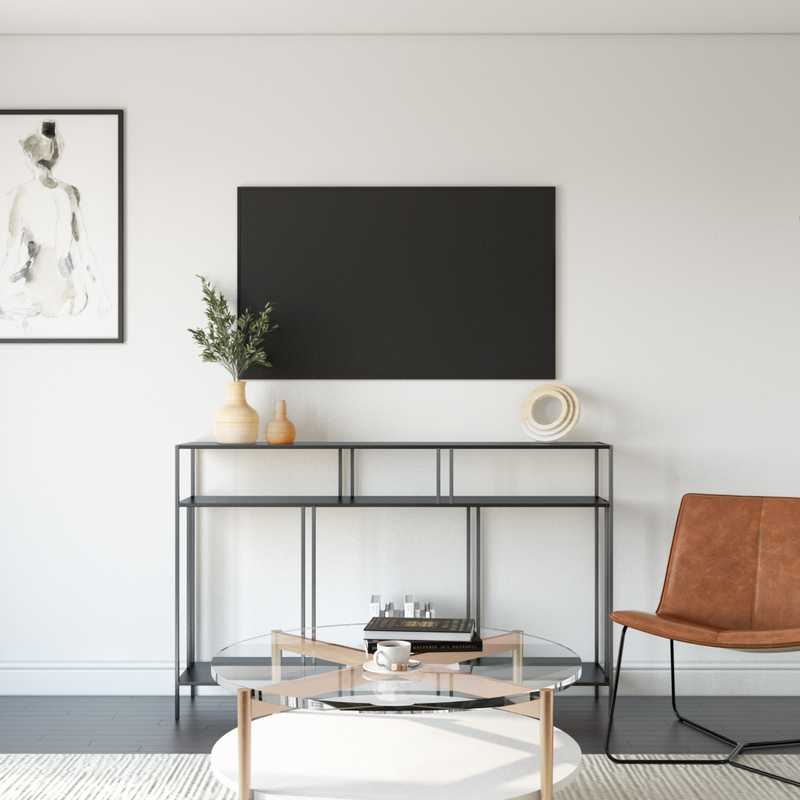 Contemporary, Modern Living Room Design by Havenly Interior Designer Sydney