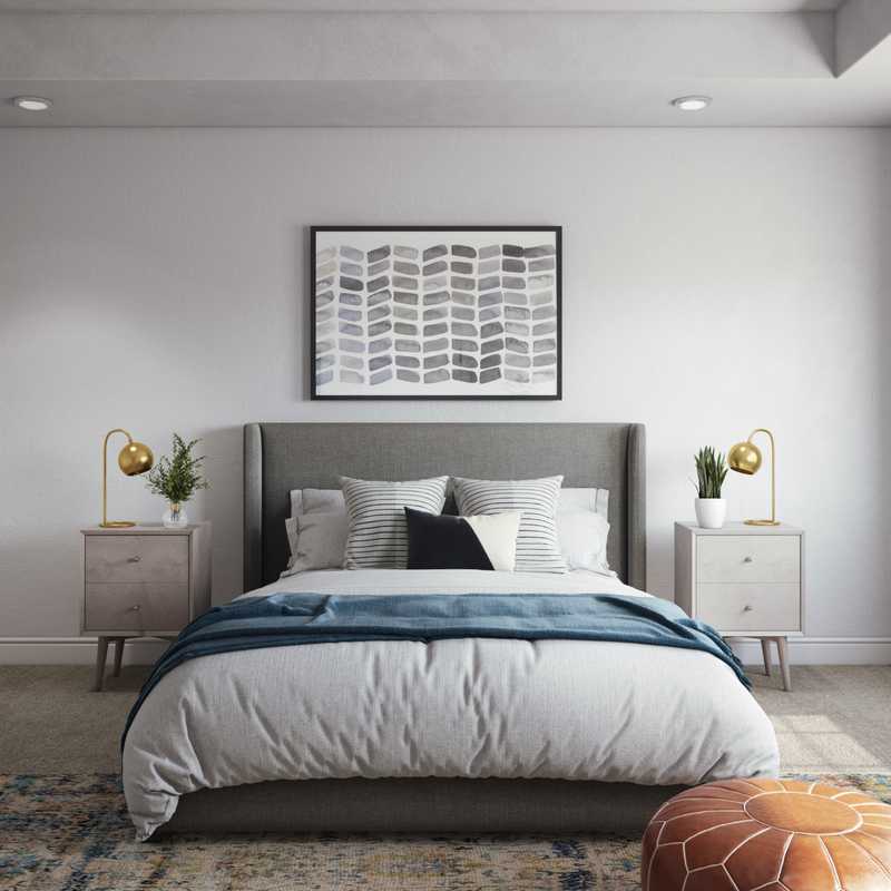 Bohemian Bedroom Design by Havenly Interior Designer Rafaela