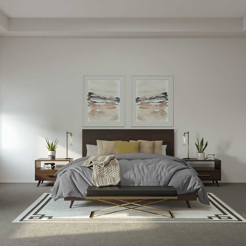 Contemporary, Modern Bedroom Design by Havenly Interior Designer Fiona