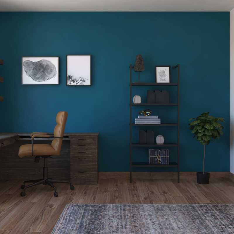Modern, Industrial, Rustic, Classic Contemporary Office Design by Havenly Interior Designer Natasha