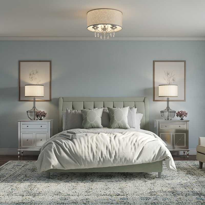 Rustic Bedroom Design by Havenly Interior Designer Liliana