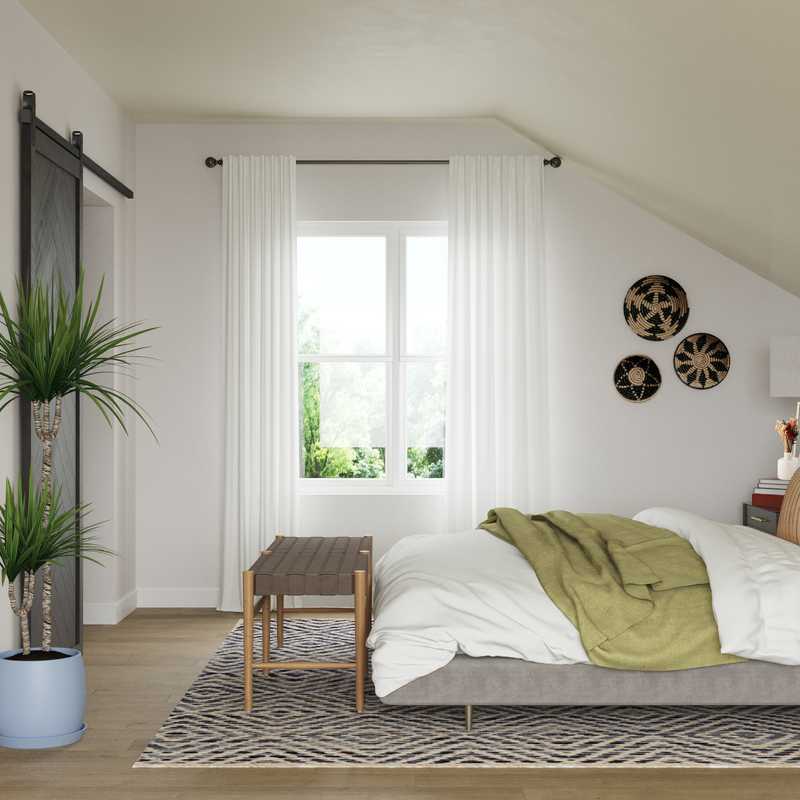 Modern, Transitional Bedroom Design by Havenly Interior Designer Kelly