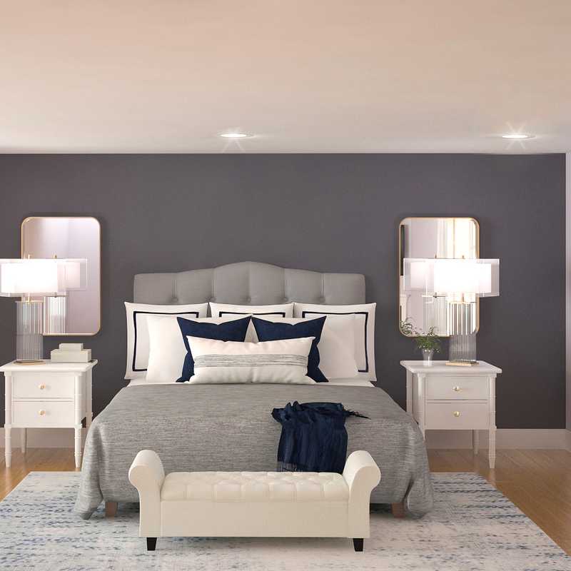 Classic, Transitional Bedroom Design by Havenly Interior Designer Katie