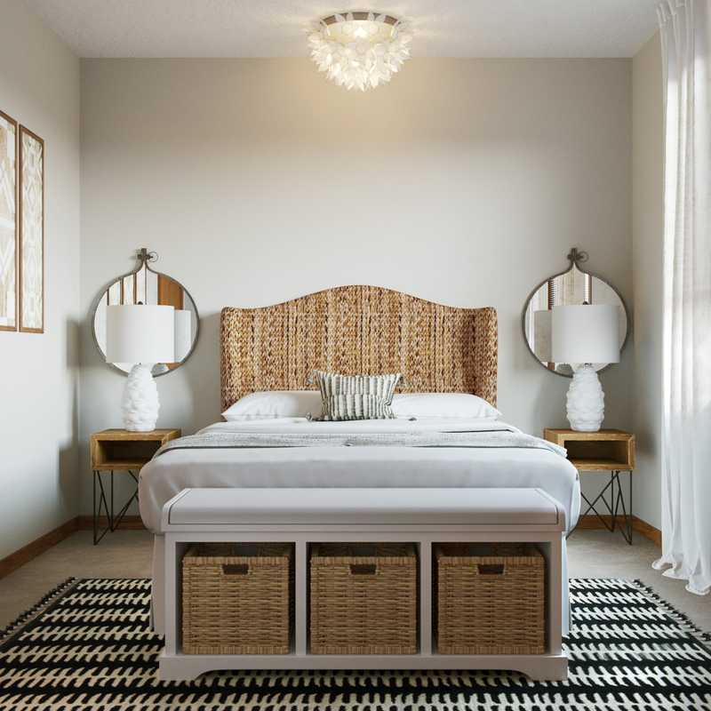Industrial, Farmhouse, Rustic Bedroom Design by Havenly Interior Designer Robyn