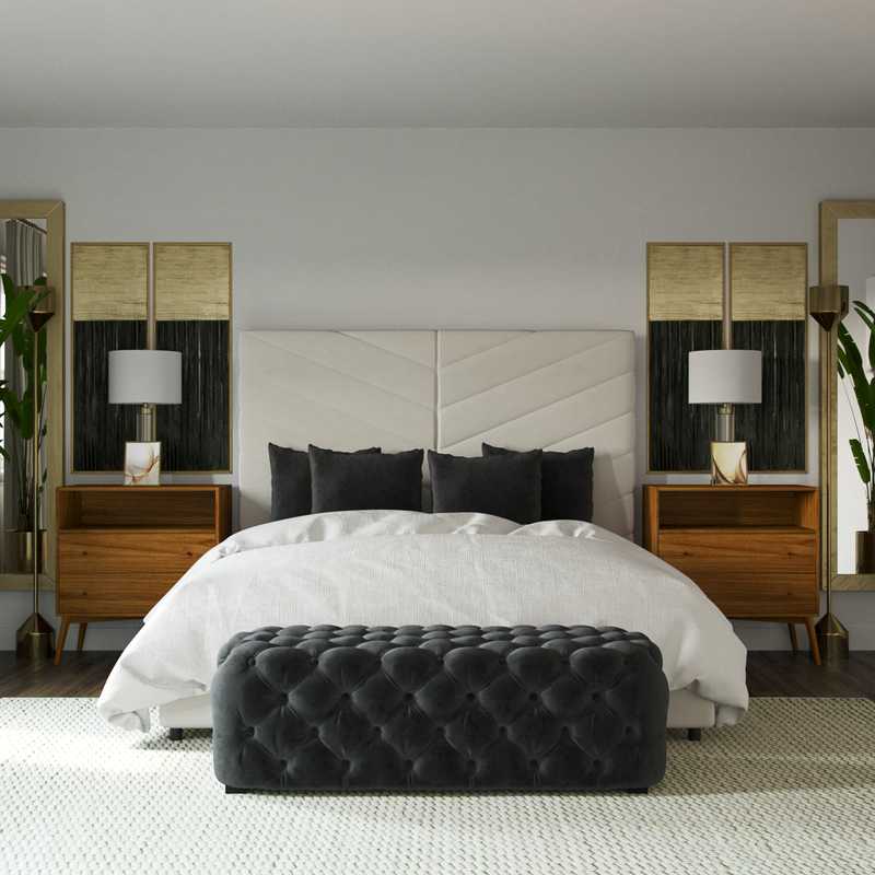 Eclectic Bedroom Design by Havenly Interior Designer Julio