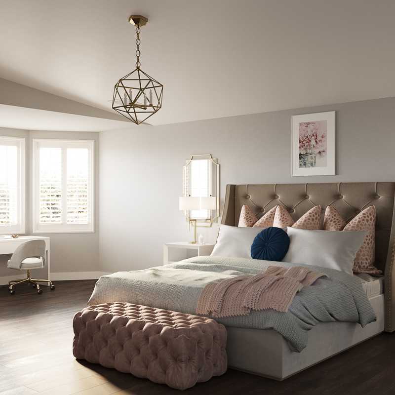 Glam Bedroom Design by Havenly Interior Designer Taylor