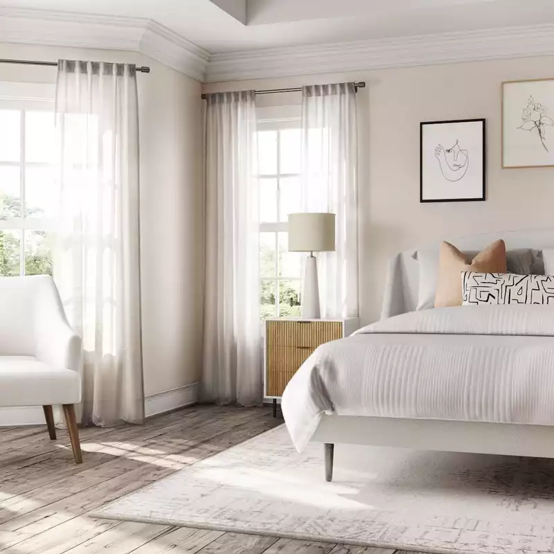 Contemporary, Modern, Classic Bedroom Design by Havenly Interior Designer Marisa