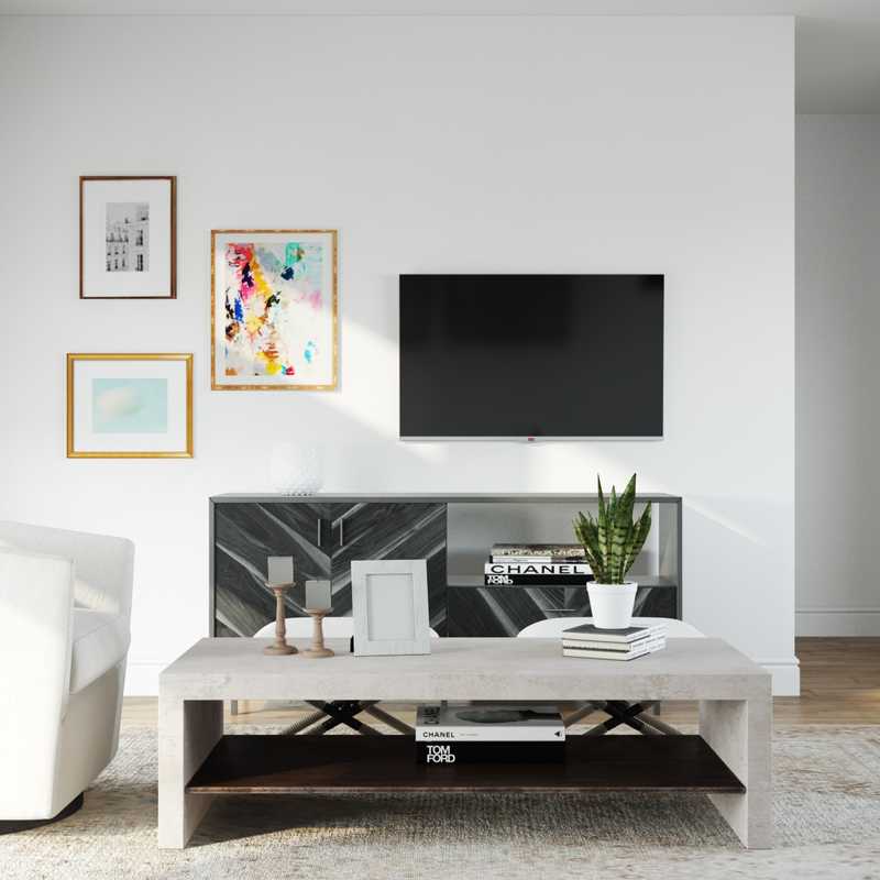 Classic, Traditional Living Room Design by Havenly Interior Designer Sarah