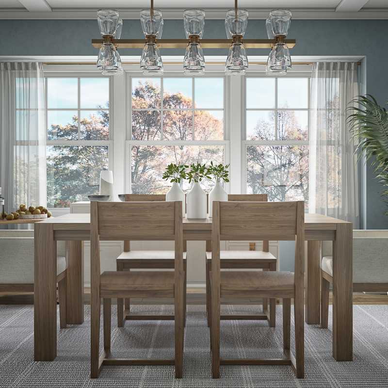 Contemporary Dining Room Design by Havenly Interior Designer James