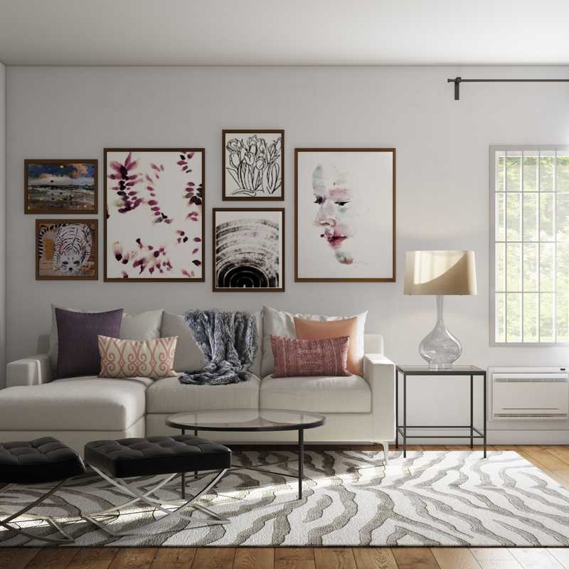 Modern Living Room Design by Havenly Interior Designer Michelle