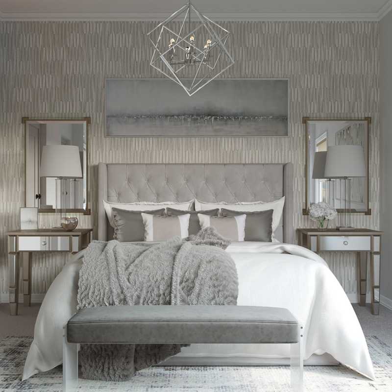 Contemporary, Modern Bedroom Design by Havenly Interior Designer Karen