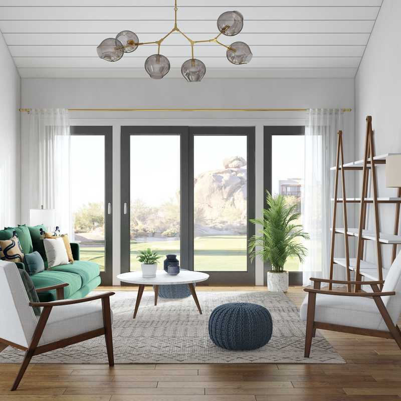 Modern, Minimal Living Room Design by Havenly Interior Designer Sydney
