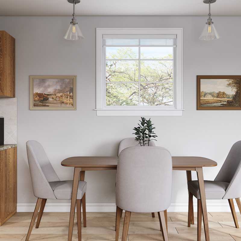 Modern, Bohemian, Global, Midcentury Modern Living Room Design by Havenly Interior Designer Laura