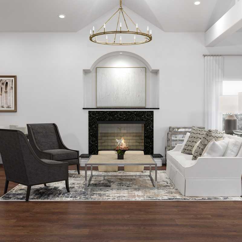 Modern, Classic, Traditional Living Room Design by Havenly Interior Designer Stacy