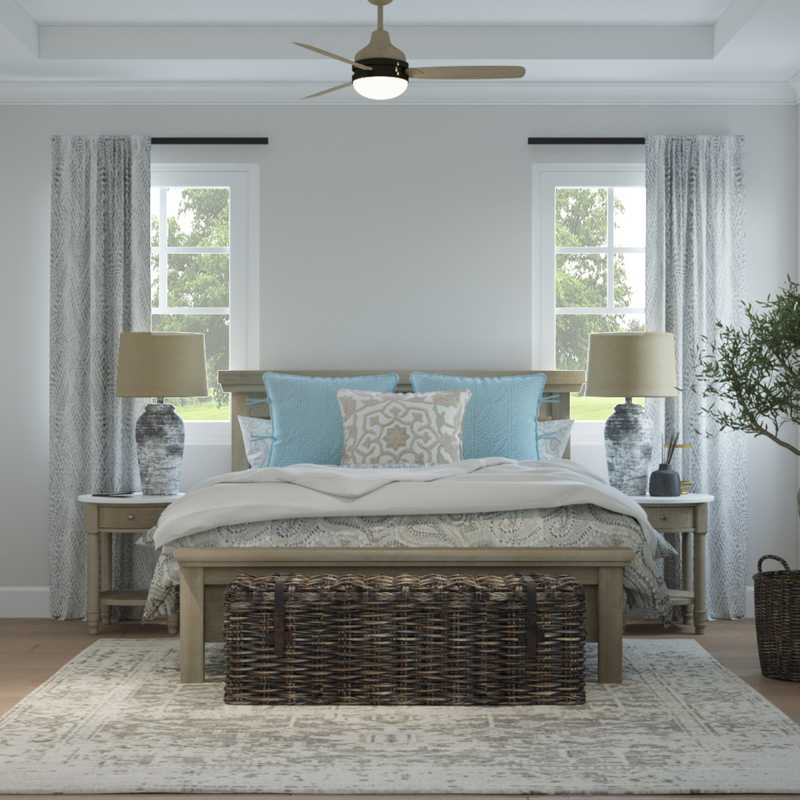 Classic, Rustic, Transitional Bedroom Design by Havenly Interior Designer Jennifer