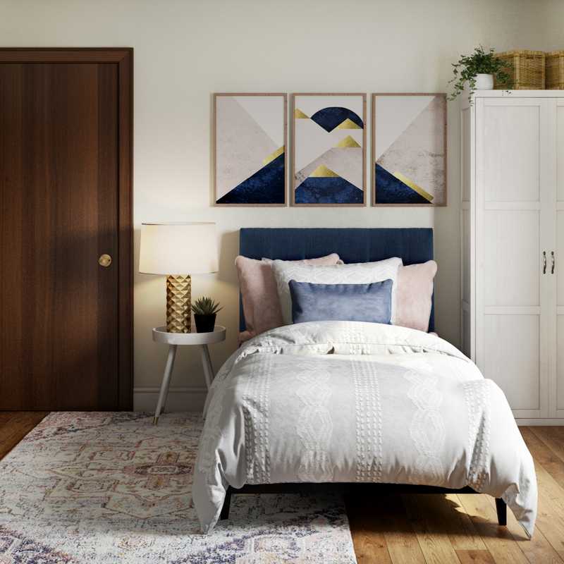 Bohemian Bedroom Design by Havenly Interior Designer Kaity