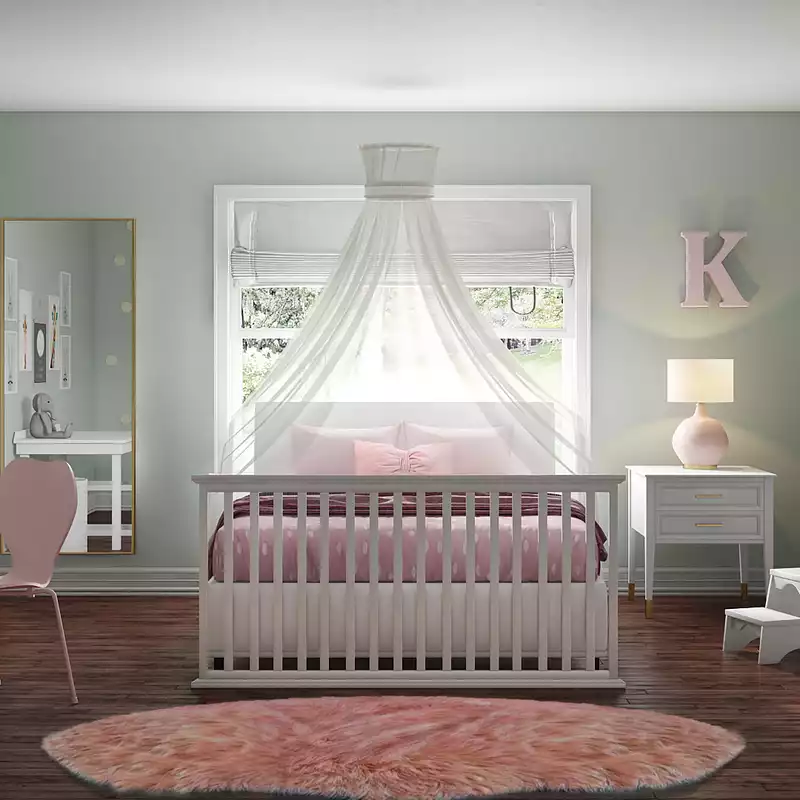 Classic, Glam Bedroom Design by Havenly Interior Designer Sandra