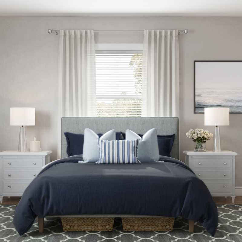 Farmhouse, Rustic Bedroom Design by Havenly Interior Designer Laura