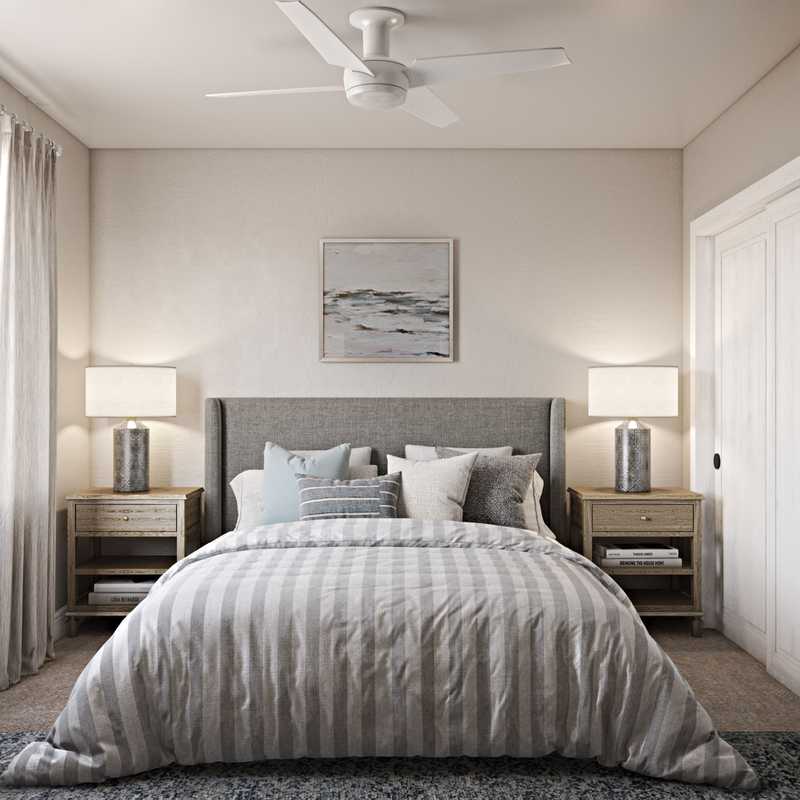 Classic, Coastal, Traditional Bedroom Design by Havenly Interior Designer Claire