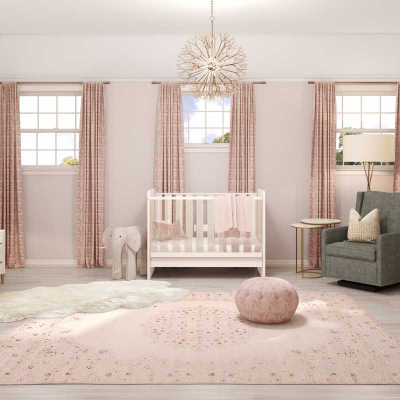 Modern Nursery Design by Havenly Interior Designer Karen