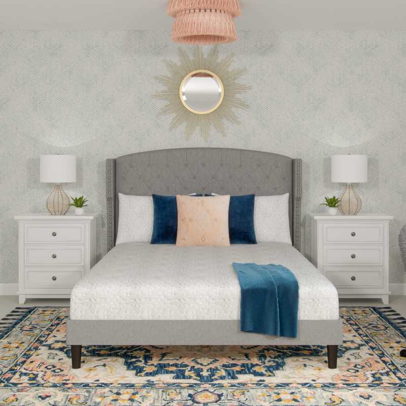 Bohemian Bedroom Design by Havenly Interior Designer Kaity