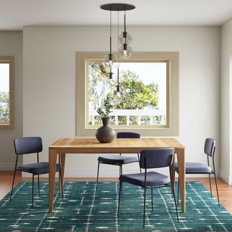 Midcentury Modern Dining Room Design by Havenly Interior Designer Megan