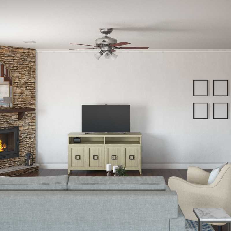 Classic Living Room Design by Havenly Interior Designer Rachel